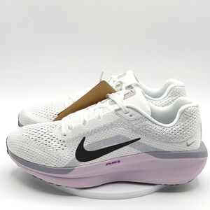 Nike Air Winflo 11 Cement Grey Black Berry Sneaker Size 9.5 Womens FJ9510-104